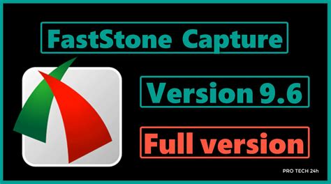 Independent update of Foldable Faststone Capture 9.2